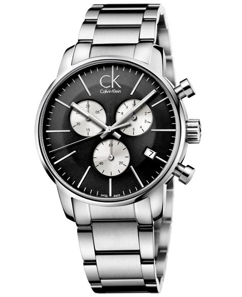 calvin klein chronograph watch.